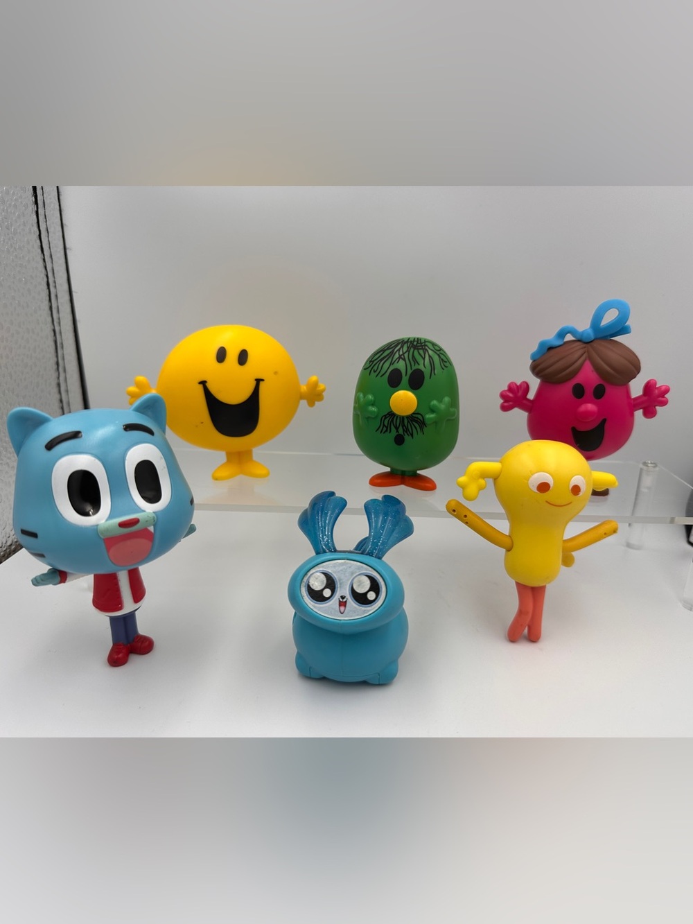 Lot of 6 McDonald's Happy Meal Toys - 2013-2019 - Penny Fitzgerald, Mr. Men etc.